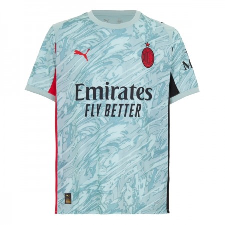 Camiseta de fútbol AC Milan Portero 2025-26 Azul Camiseta de fútbol AC Milan Portero 2025-26 Azul